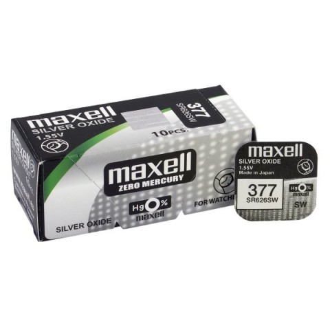 Baterija 377 SR626, AG4 Maxell